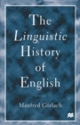 Image for The linguistic history of English  : an introduction