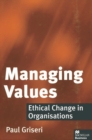Image for Managing Values