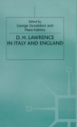 Image for D. H. Lawrence in Italy and England