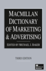 Image for Dictionary of Marketing and Advertising