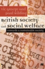 Image for British society and social welfare  : towards a sustainable society