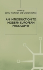 Image for An introduction to modern European philosophy