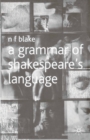Image for A Grammar of Shakespeare&#39;s Language