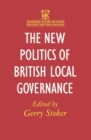 Image for The new politics of British local governance
