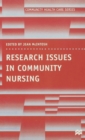 Image for Research Issues in Community Nursing