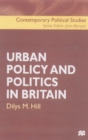 Image for Urban policy and politics in Britain