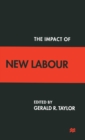 Image for The impact of New Labour