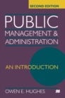 Image for Public management and administration