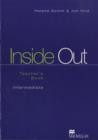 Image for Inside out: Teacher&#39;s book Intermediate : Teacher&#39;s Book
