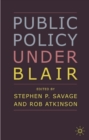Image for Public Policy under Blair