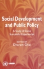 Image for Social Development and Public Policy