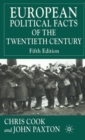 Image for European Political Facts of the Twentieth Century
