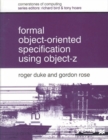 Image for Formal object-oriented specification using Object-Z