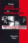Image for Social Democracy to Neoliberalism