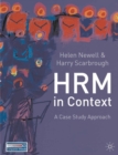 Image for Human resource management in context  : a case study approach