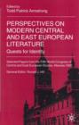 Image for Perspectives on Modern Central and East European Literature