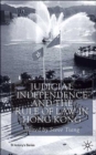 Image for Judicial Independence and the Rule of Law in Hong Kong