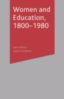Image for Women and Education, 1800-1980