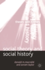 Image for Social Theory and Social History