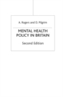 Image for Mental health policy in Britain
