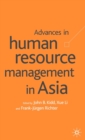 Image for Advances in Human Resource Management in Asia