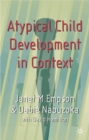 Image for Atypical Child Development in Context