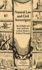 Image for Natural law and civil sovereignty  : moral right and state authority in early modern political thought