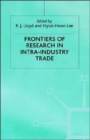 Image for Frontiers of research in intra-industry trade