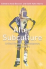Image for After subculture  : critical studies in contemporary youth culture