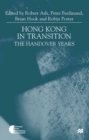 Image for Hong Kong in Transition: The Handover Years