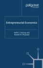 Image for Entrepreneurial economics