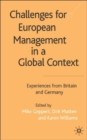 Image for Challenges for European Management in a Global Context