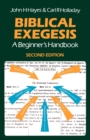 Image for Biblical Exegesis : A Beginner&#39;s Handbook