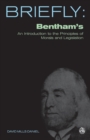 Image for Bentham&#39;s An introduction to the principles of morals and legislation