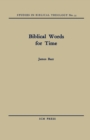 Image for Biblical Words for Time