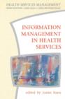 Image for Information Management In Health Services
