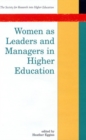 Image for Women as leaders and managers in higher education