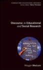 Image for Discourse and educational research