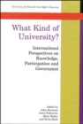 Image for What Kind of University?