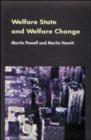 Image for Welfare State And Welfare Change