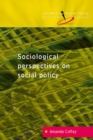 Image for Reconceptualizing social policy  : sociological perspectives on contemporary social policy