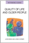 Image for Quality of life and older people