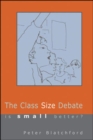 Image for The class size debate  : is small better?