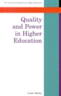 Image for Quality and power in higher education