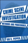 Image for Crime scene investigation  : methods and procedures