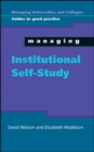 Image for Managing Institutional Self Study
