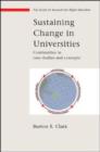Image for Sustaining Change in Universities