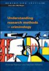 Image for Understanding Research Methods in Criminology