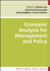Image for Economic Analysis for Management and Policy