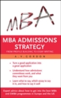 Image for The MBA Admissions Strategy